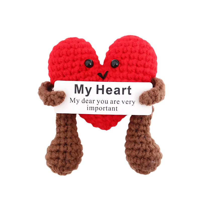 Handmade Mini Plush Companion – Soft Cotton Yarn Toy for Desk, Shelf & Pocket – Stress Relief Cuddle Buddy – Kids & Adults – Cute Animal & | Thomler