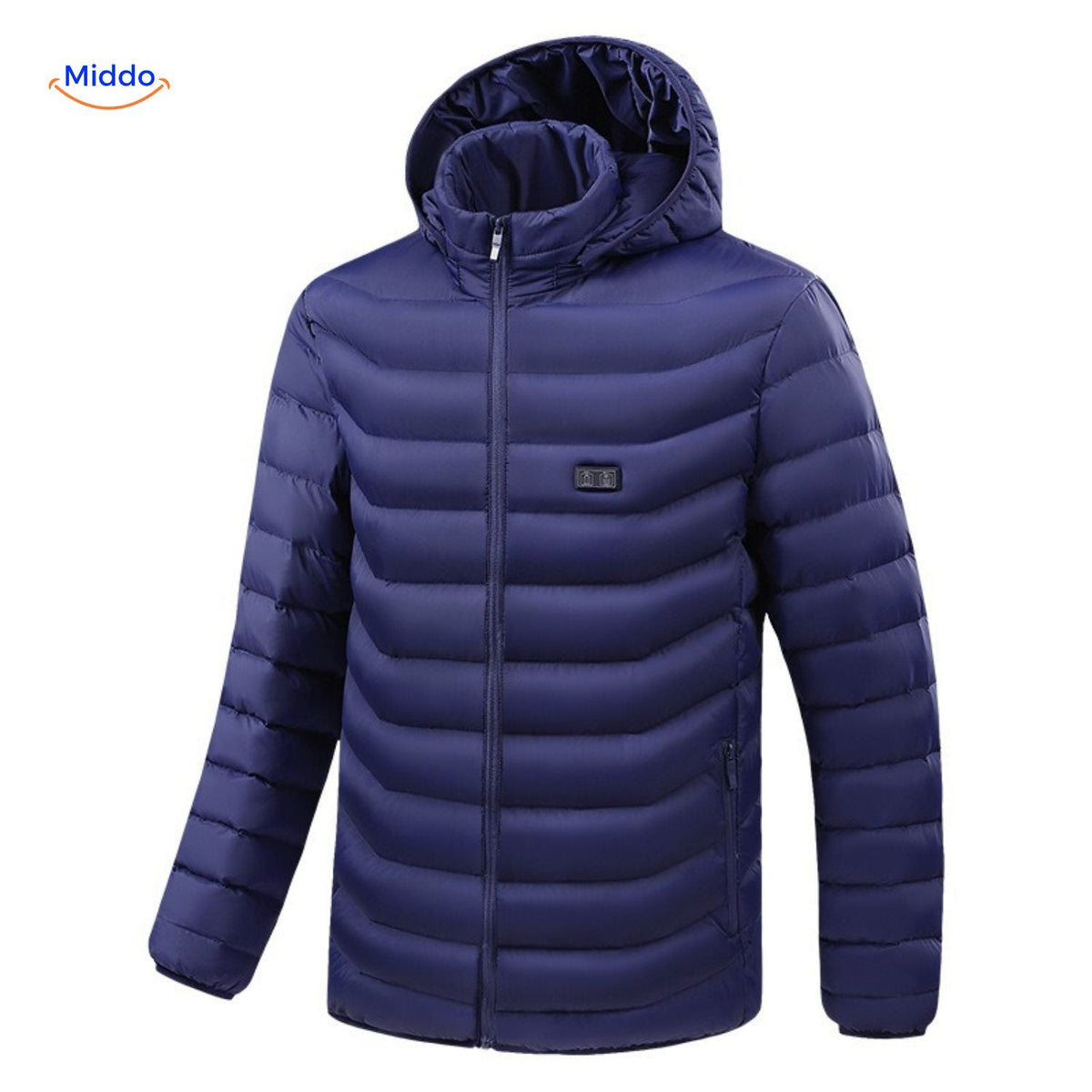 USB Heated Jacket with Tailored Silhouette and Zipper Design for Cold Weather Wear | Thomler