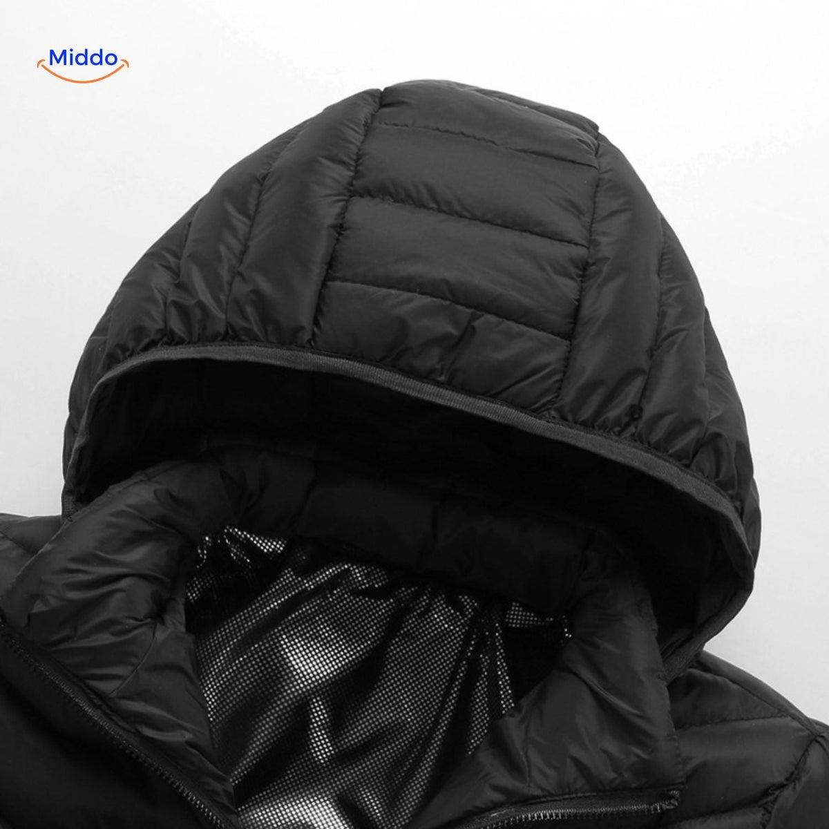 USB Heated Jacket with Tailored Silhouette and Zipper Design for Cold Weather Wear | Thomler