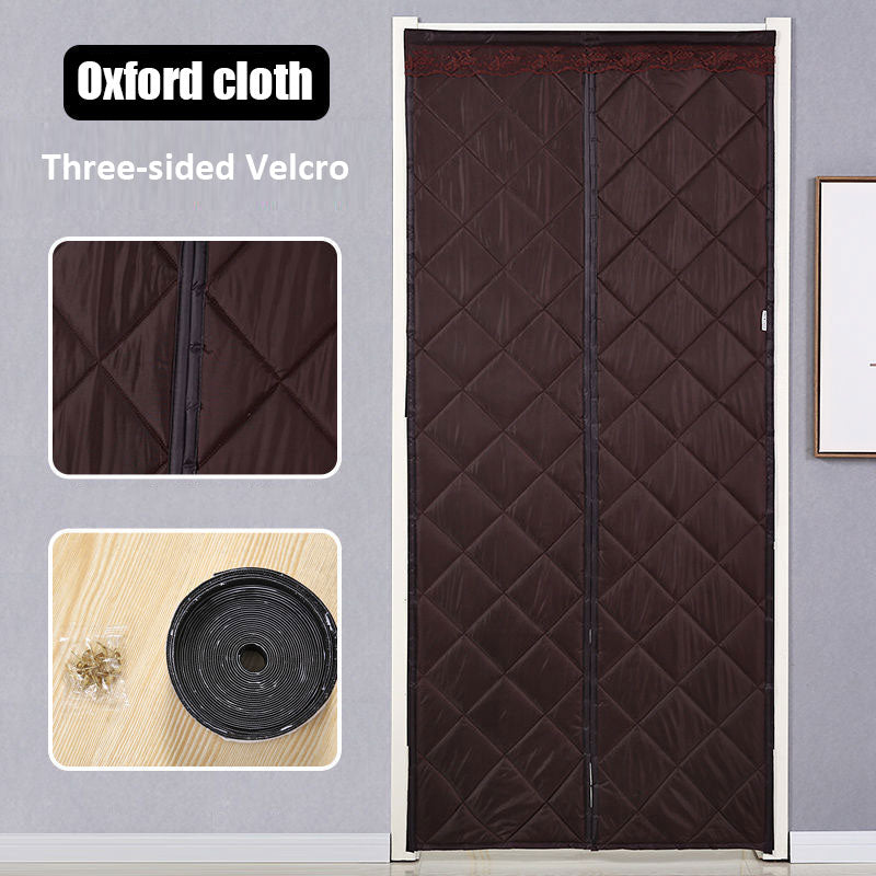 Insulated Magnetic Door Curtain – Thermal Draft Blocker with Sound Dampening | Thomler