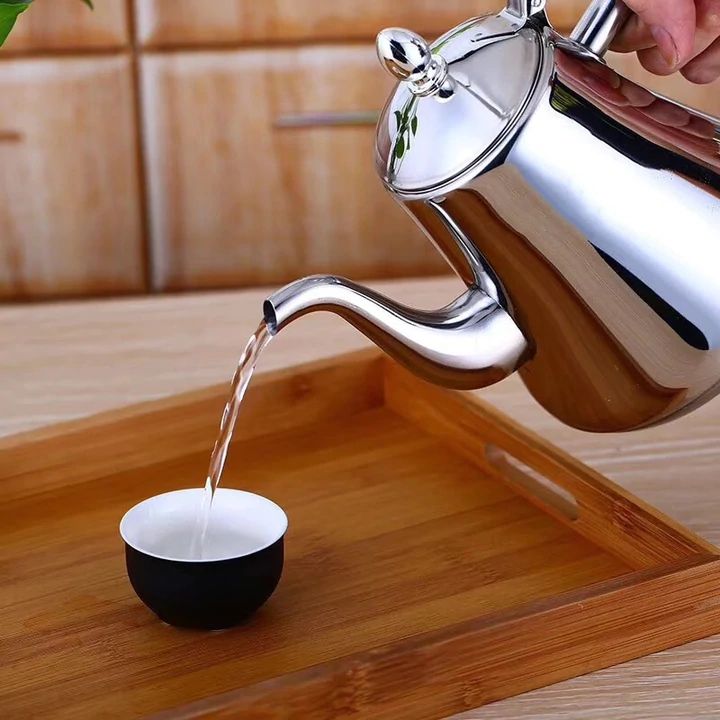 Kettle Stainless Steel Built In Filter Gold All Cooktops Tea Coffee Water Boiler Induction Gas Electric Ceramic | Thomler