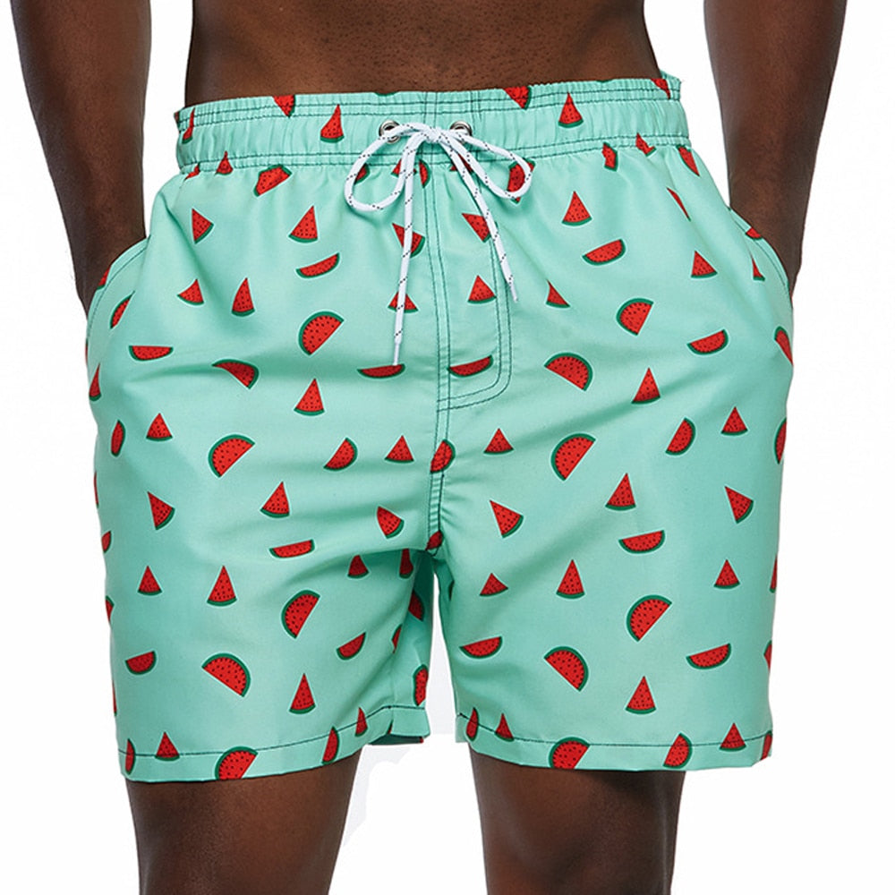 Men's Quick-Dry Swim Trunks with Drawstring, Lightweight Mesh-Lined Boardshorts for Beach & Pool | Thomler