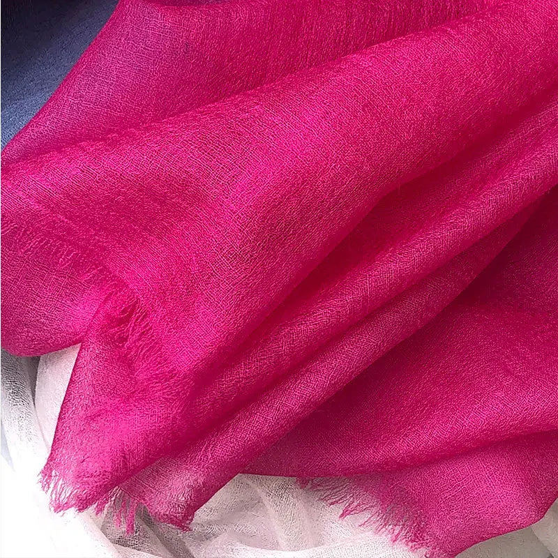 Pure Cashmere Wrap – Lightweight 91x39 in Long Scarf for Women, Ultra Soft All-Season Shawl, Cozy & Breathable Neck Accessory | Thomler
