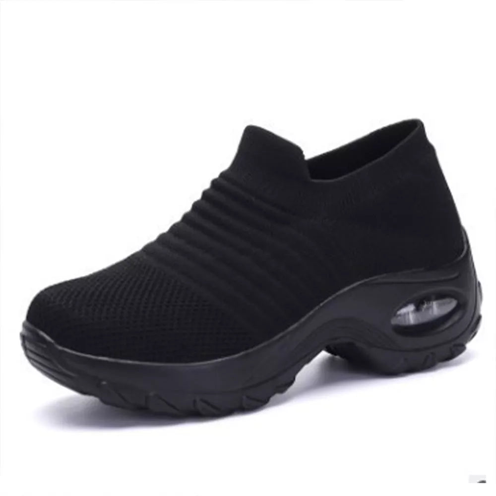Women's Air-Cushion Orthopedic Sneakers for All-Day Comfort & Support – Shock Absorbing Athletic Walking Shoes with Enhanced Stability | Thomler