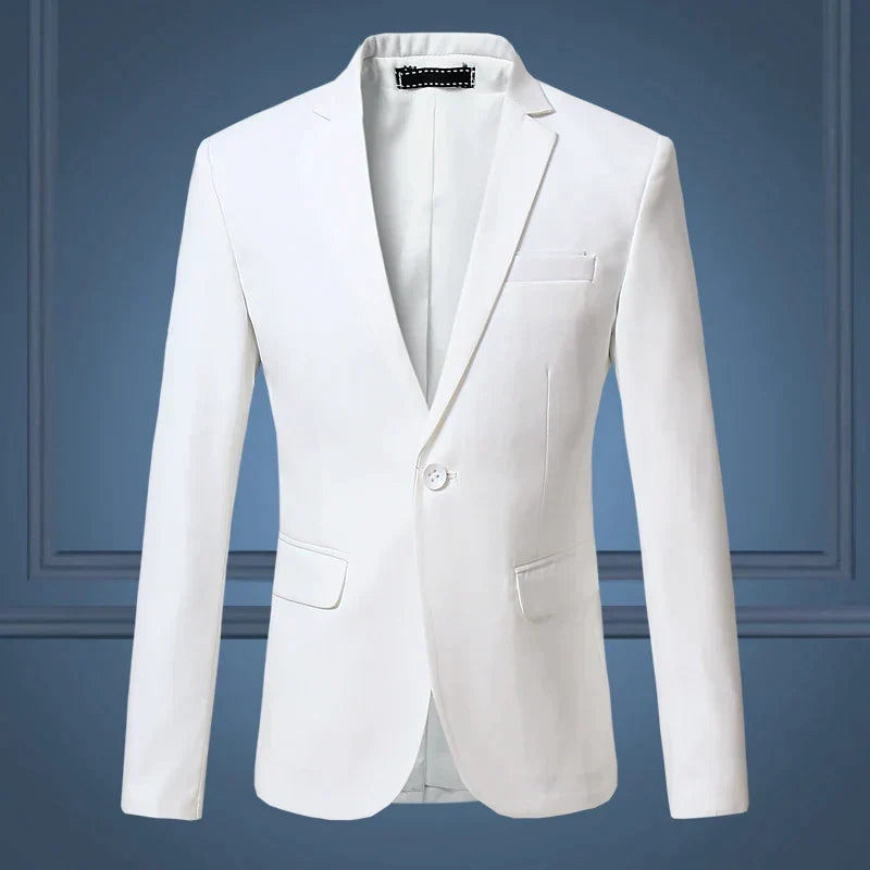 Men's Tailored Blazer Jacket Business Casual Single Breasted Sport Coat Suit Jacket for Work Office Formal Events Wedding | Thomler