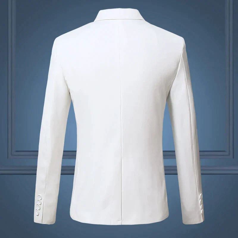 Men's Tailored Blazer Jacket Business Casual Single Breasted Sport Coat Suit Jacket for Work Office Formal Events Wedding | Thomler