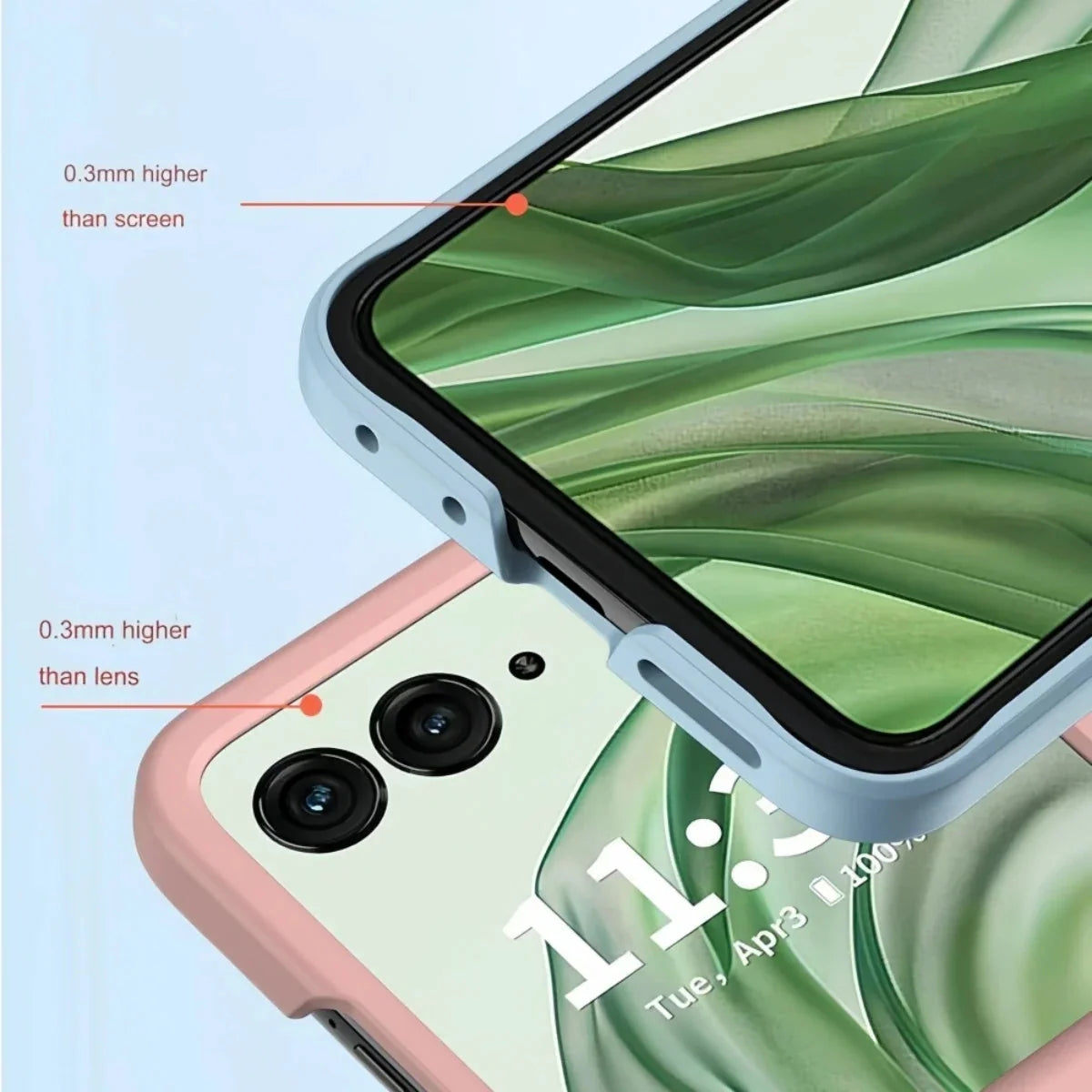 Protective Hard Shell Case for Foldable Phones with Full Hinge Coverage – Anti-Fingerprint Finish, Precision Fit, Raised Edges for Screen | Thomler