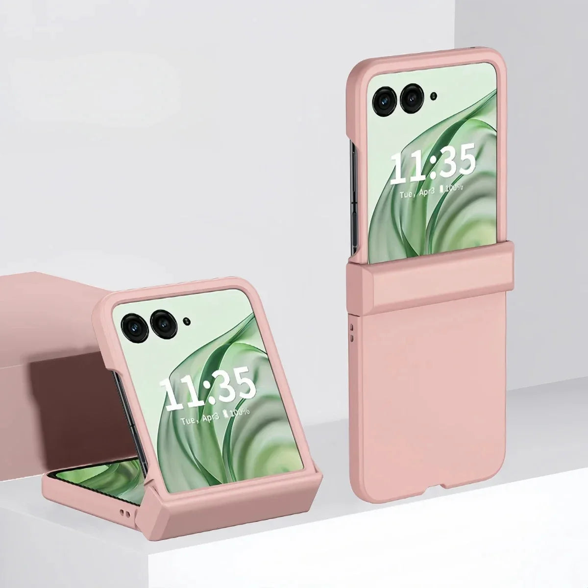 Protective Hard Shell Case for Foldable Phones with Full Hinge Coverage – Anti-Fingerprint Finish, Precision Fit, Raised Edges for Screen | Thomler