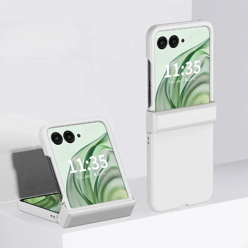 Protective Hard Shell Case for Foldable Phones with Full Hinge Coverage – Anti-Fingerprint Finish, Precision Fit, Raised Edges for Screen | Thomler