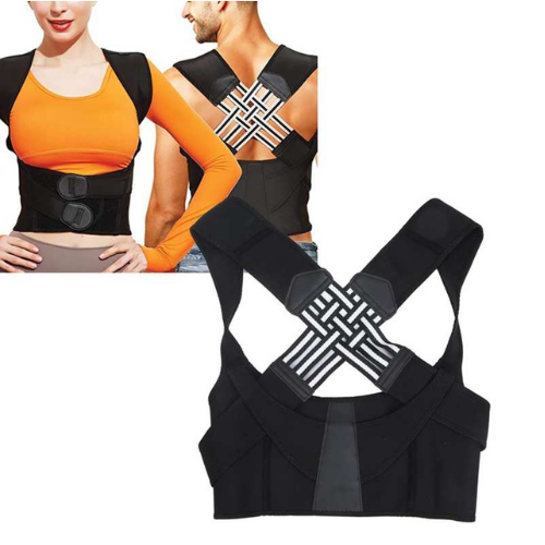 Adjustable Upper Back Support Brace for Shoulder Alignment and Spinal Relief – Unisex Posture Aid | Thomler