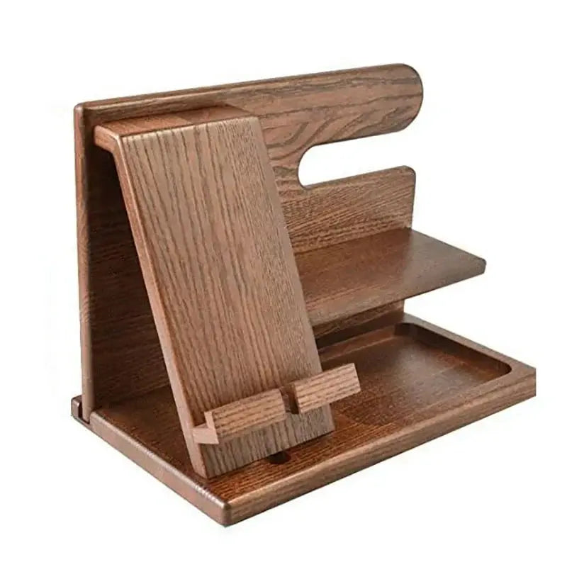 Desktop Caddy with Phone Dock and Accessory Compartments for Office Organization | Thomler