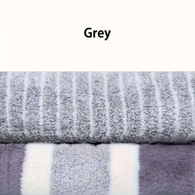 Bath Towel Set Coral Fleece 280 g/m² Neutral Bathroom Gym Travel Soft Absorbent Quick Drying Towels | Thomler