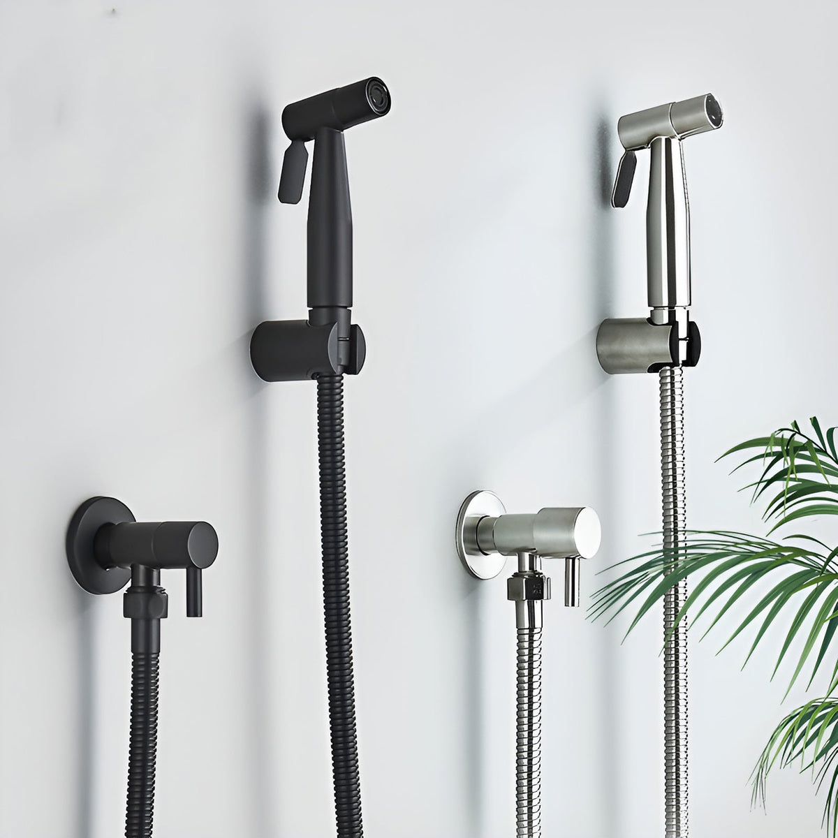 Stainless Steel Handheld Bidet Sprayer with Wall Mount – Gentle Clean for Every Bathroom | Thomler