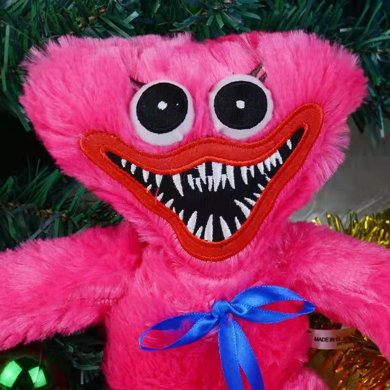 Soft Plush Character Toy 15.7 Inch Stuffed Animal for Kids Blue Red Cuddly Monster Figure for Toddlers Playroom Decor | Thomler