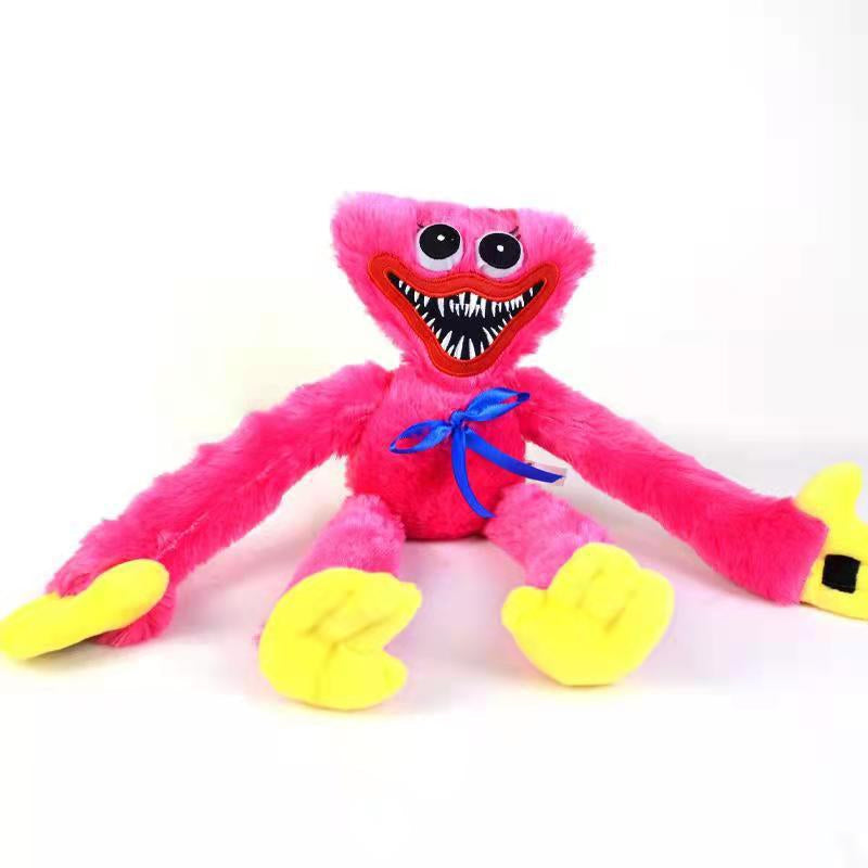 Soft Plush Character Toy 15.7 Inch Stuffed Animal for Kids Blue Red Cuddly Monster Figure for Toddlers Playroom Decor | Thomler