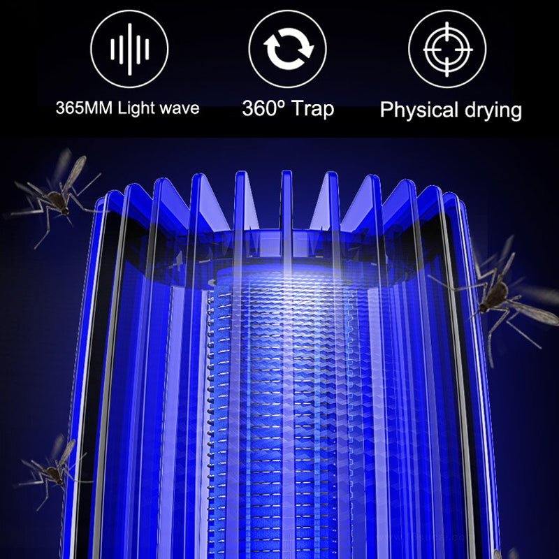 Dual-Purpose Bug Zapper Lantern with USB Charging – Portable Insect Trap for Indoor & Outdoor Use | Thomler