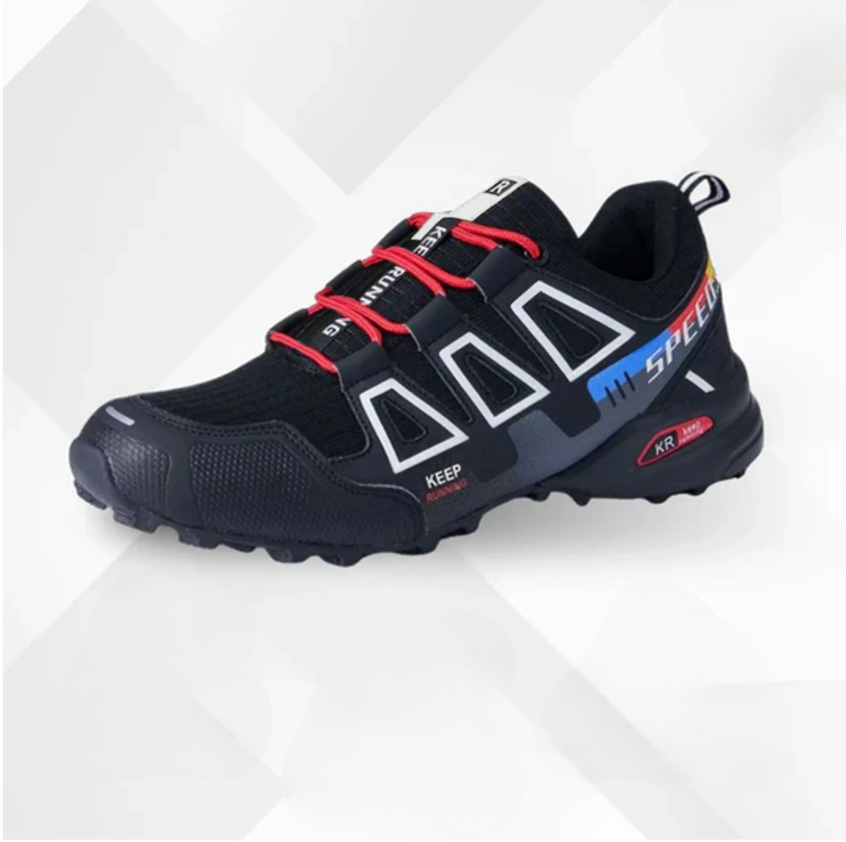 Supportive Hiking Shoes for Men & Women – Wide Toe Box Trail Sneakers with Shock-Absorbing Sole for Outdoor Walking & Everyday Comfort | Thomler