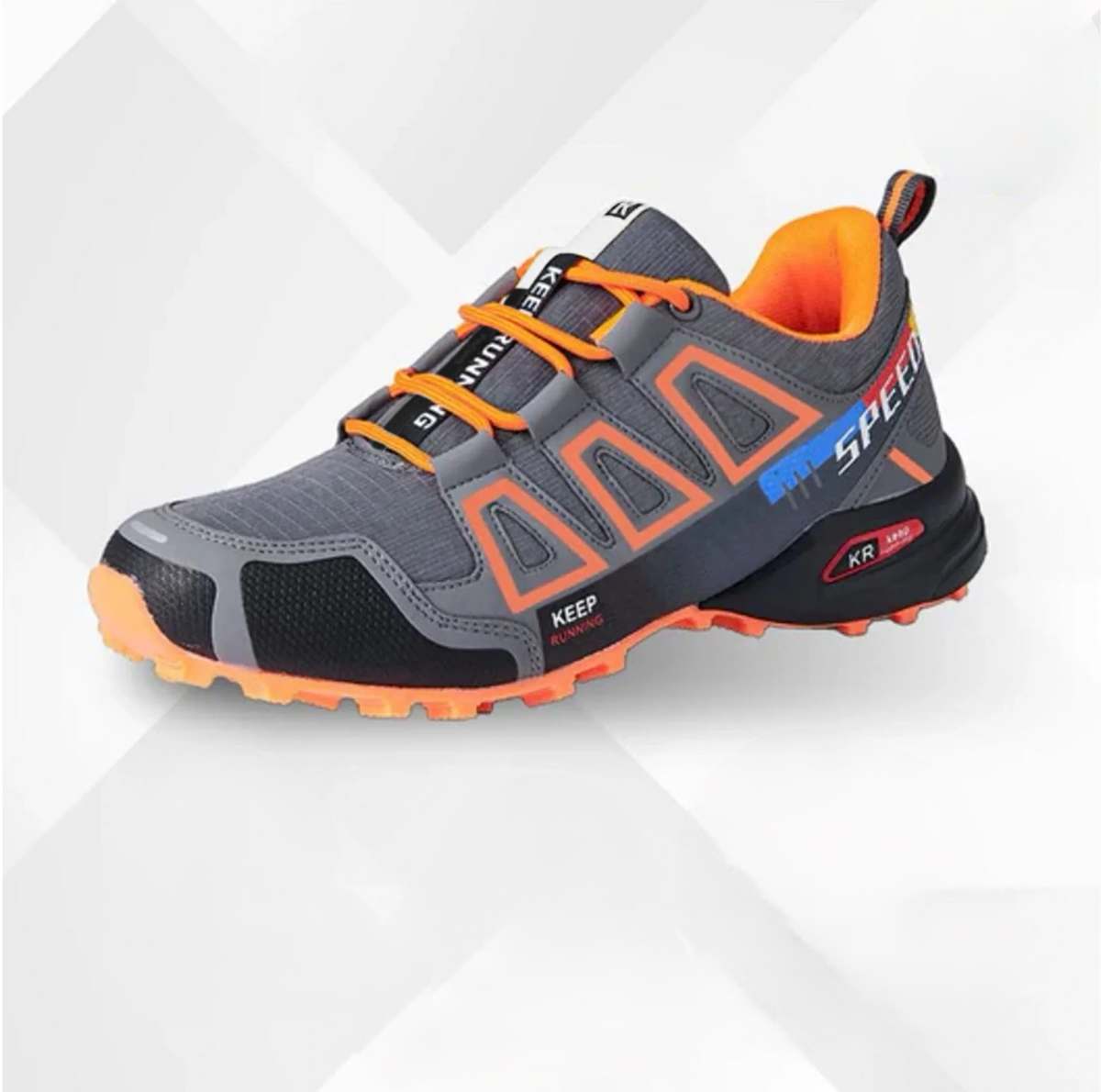 Supportive Hiking Shoes for Men & Women – Wide Toe Box Trail Sneakers with Shock-Absorbing Sole for Outdoor Walking & Everyday Comfort | Thomler
