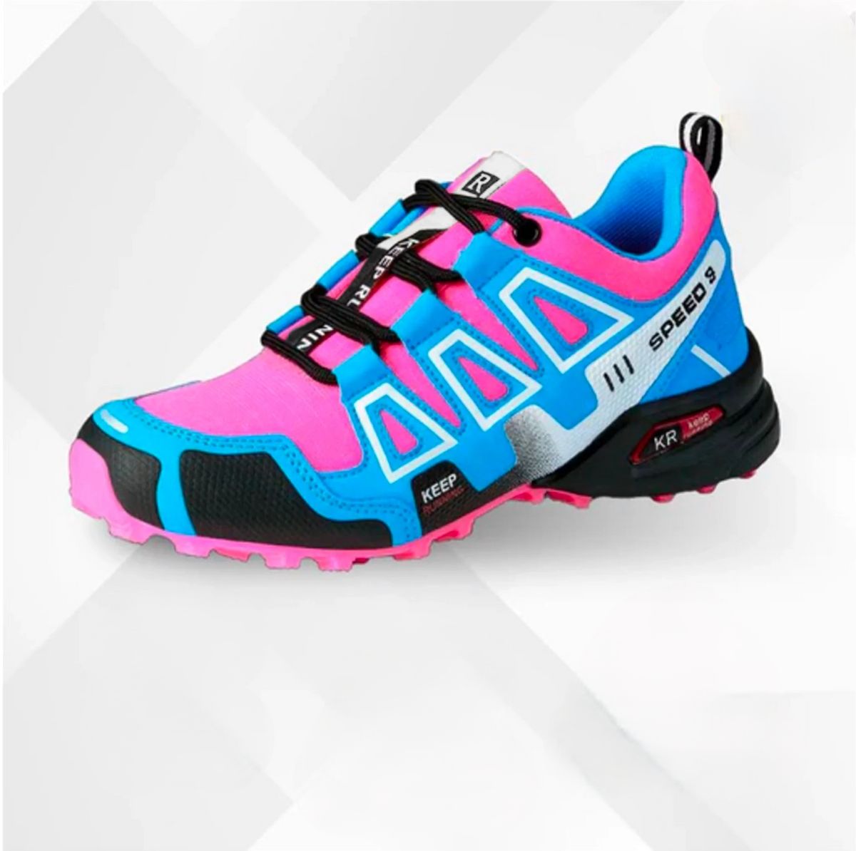 Supportive Hiking Shoes for Men & Women – Wide Toe Box Trail Sneakers with Shock-Absorbing Sole for Outdoor Walking & Everyday Comfort | Thomler