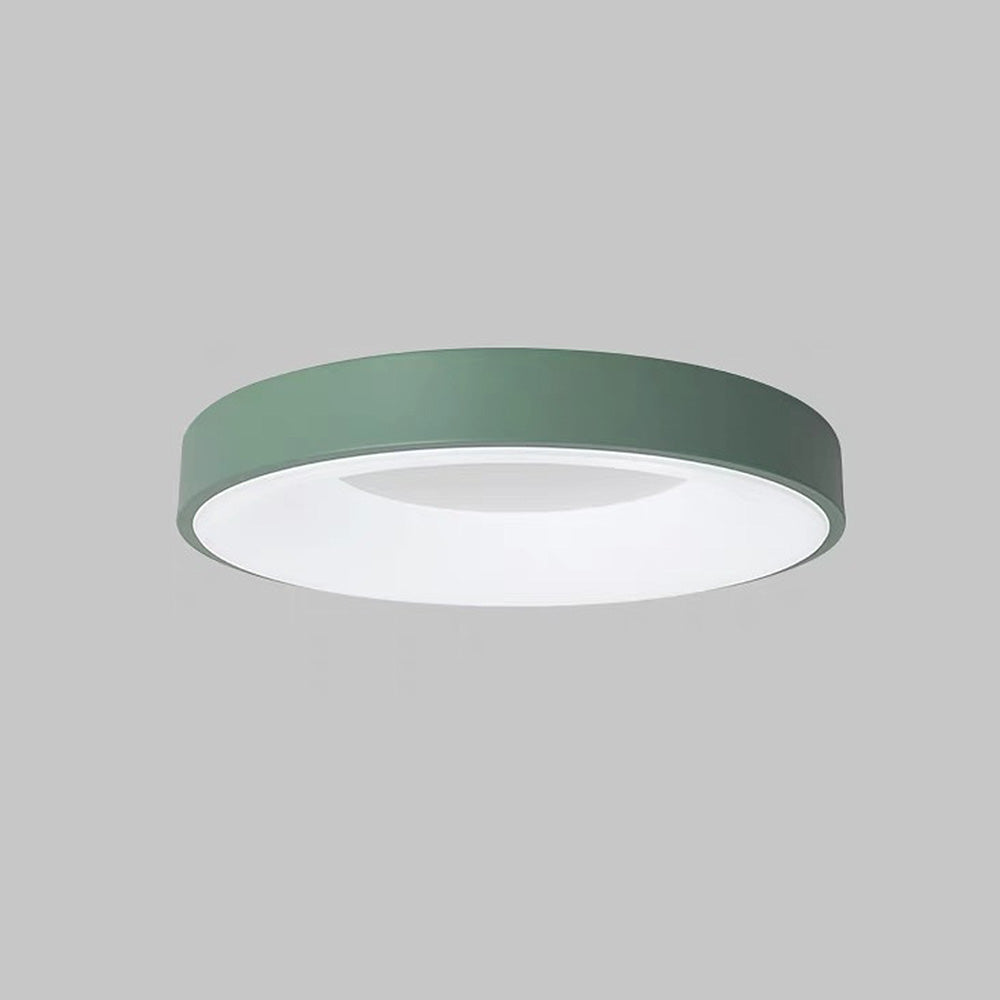 Ceiling Light Iron Acrylic LED Flush Mount Low Ceiling Bedroom Hallway Living Room Modern Round Lighting Fixture | Thomler