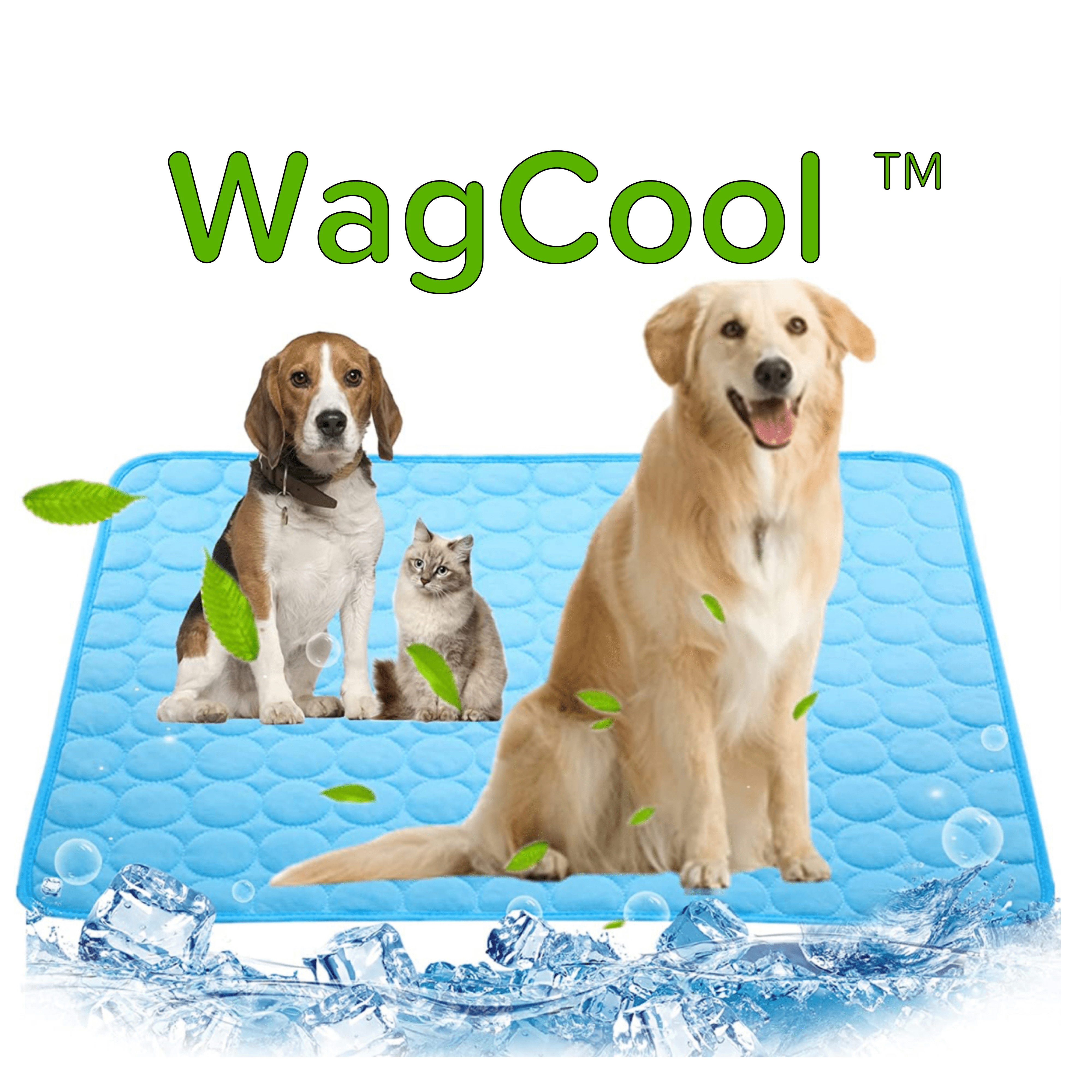 Self-Cooling Dog Mat for Hot Weather Relief – Pressure-Activated Pet Bed Pad | Thomler