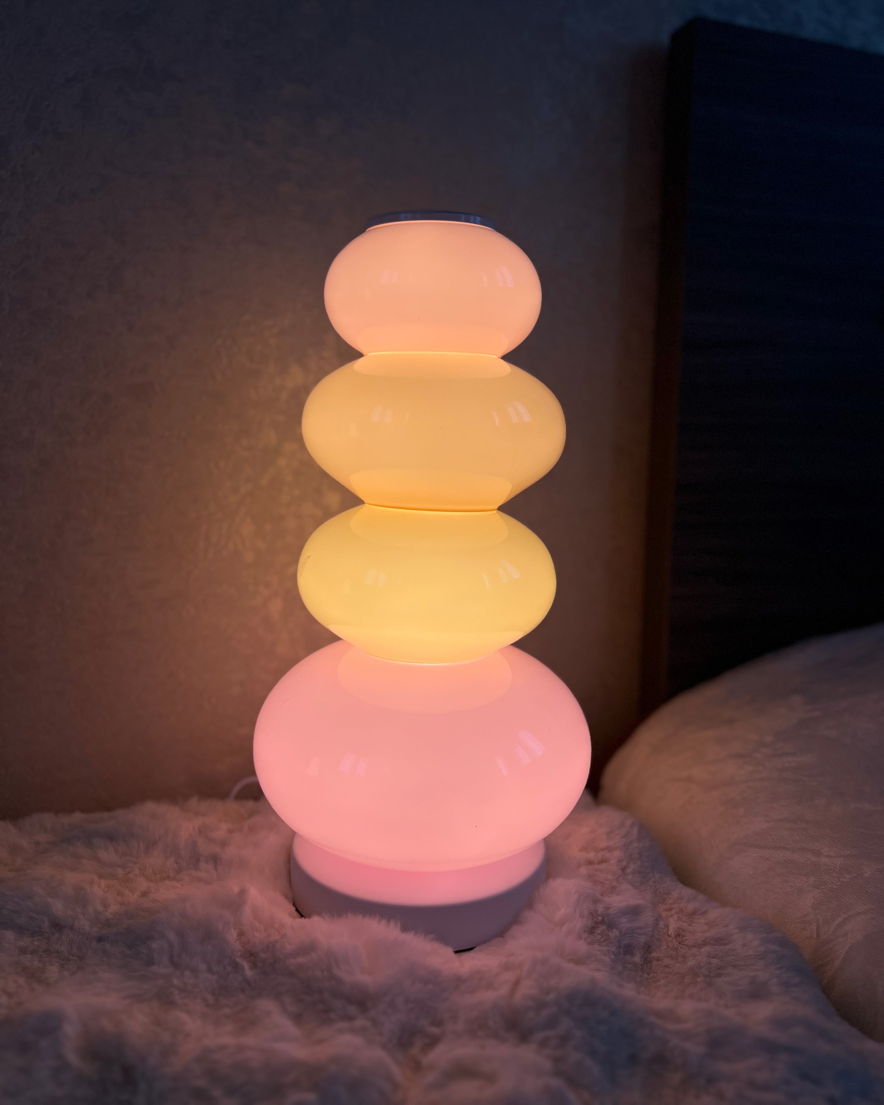 Floor Lamp Acrylic Candy Column 63 in Decorative Living Room Bedroom Lighting Accent | Thomler