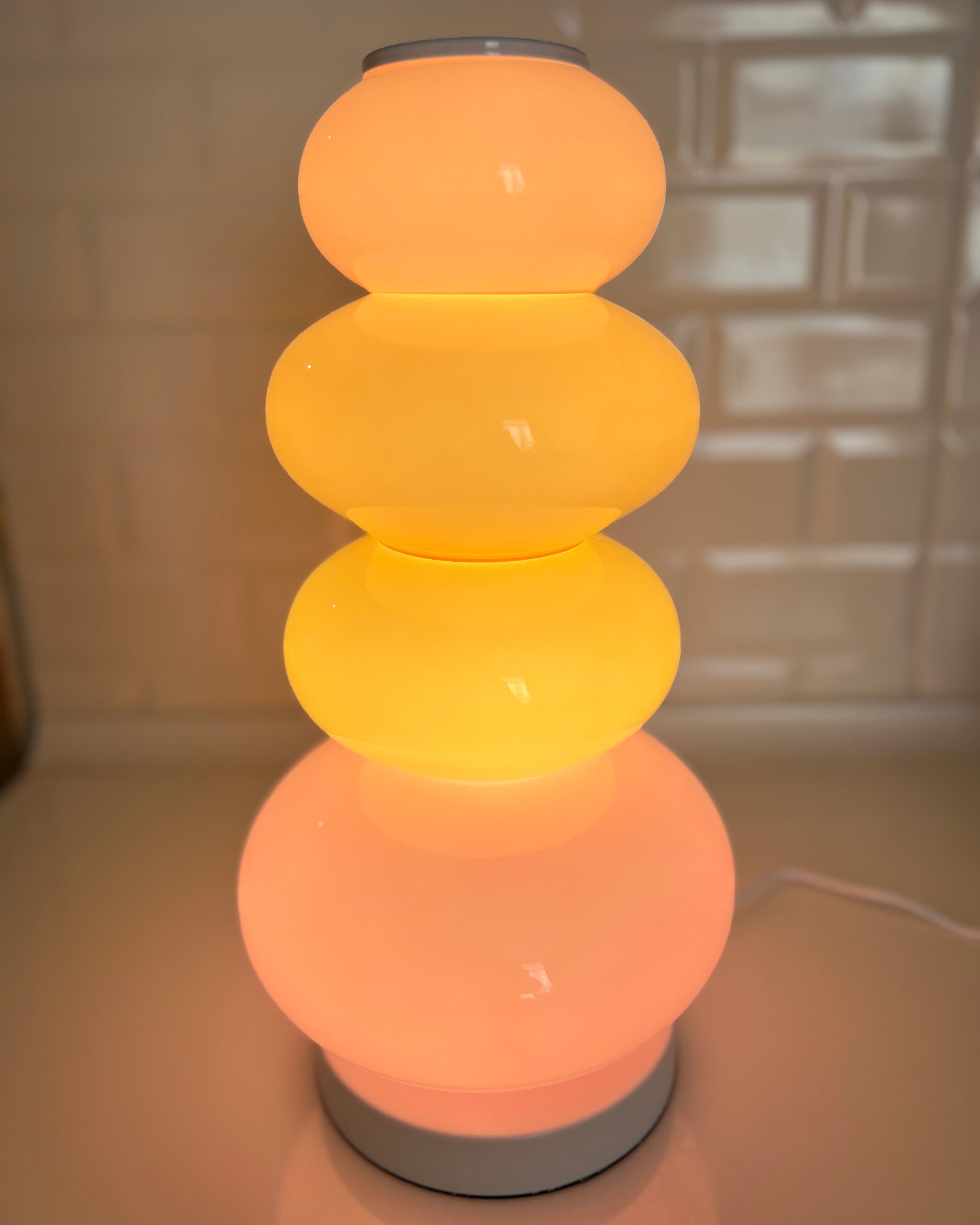 Floor Lamp Acrylic Candy Column 63 in Decorative Living Room Bedroom Lighting Accent | Thomler