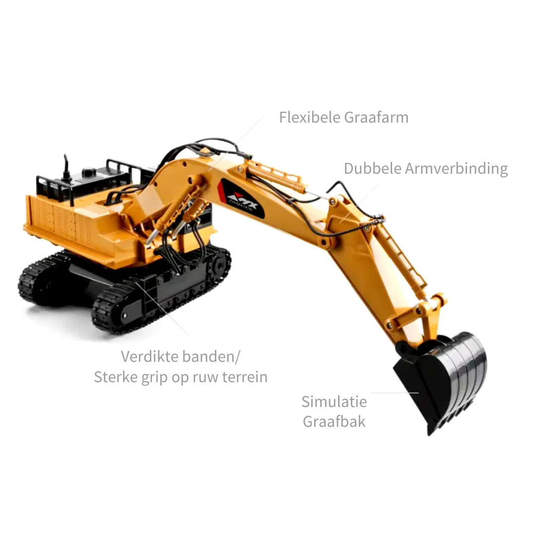 Remote Control Excavator Toy for Kids – Dig, Scoop & Build Like a Real Operator | Thomler