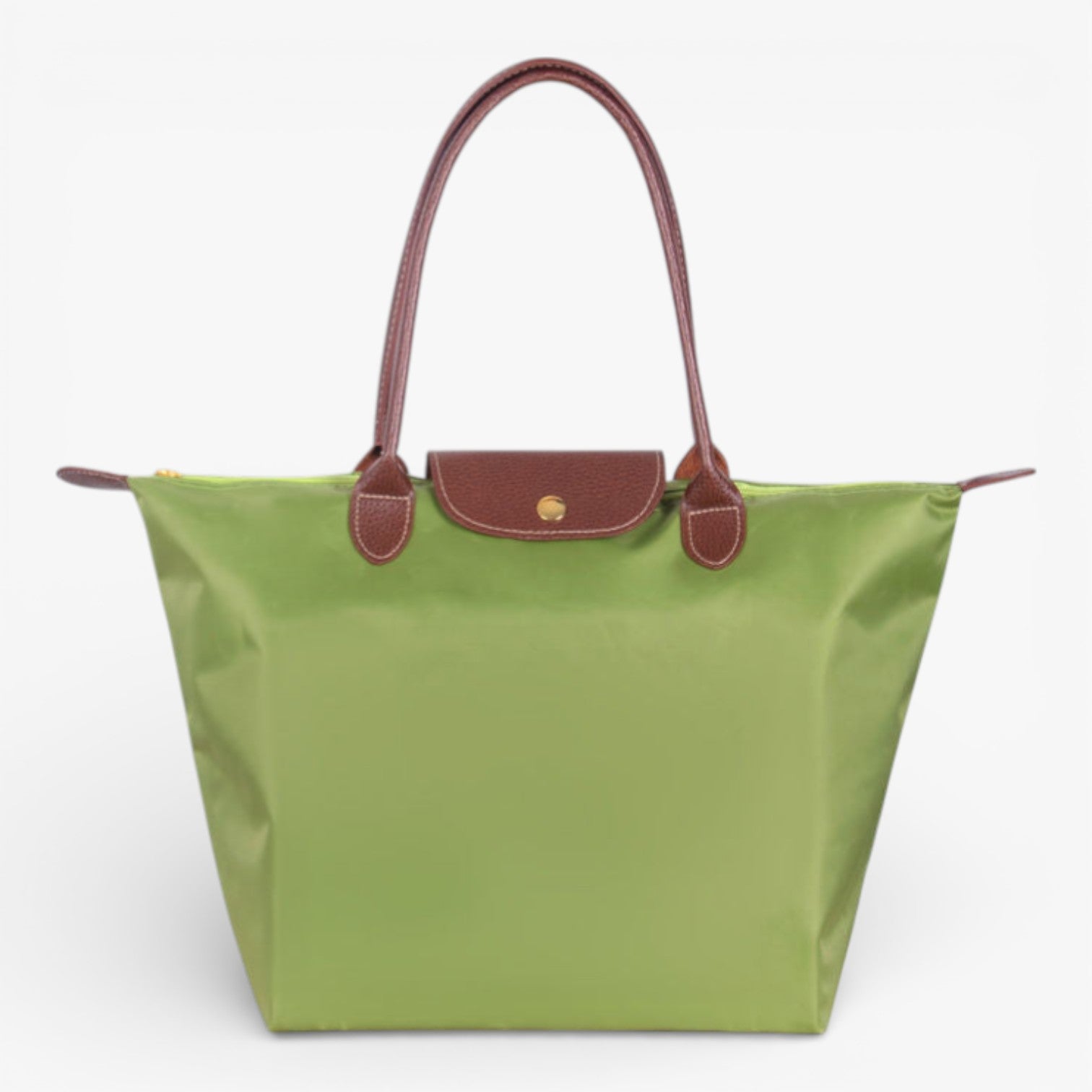 Water-Resistant Nylon Tote Bag with Leather Accents – Spacious Everyday Carry Purse for Work Travel Shopping | Thomler