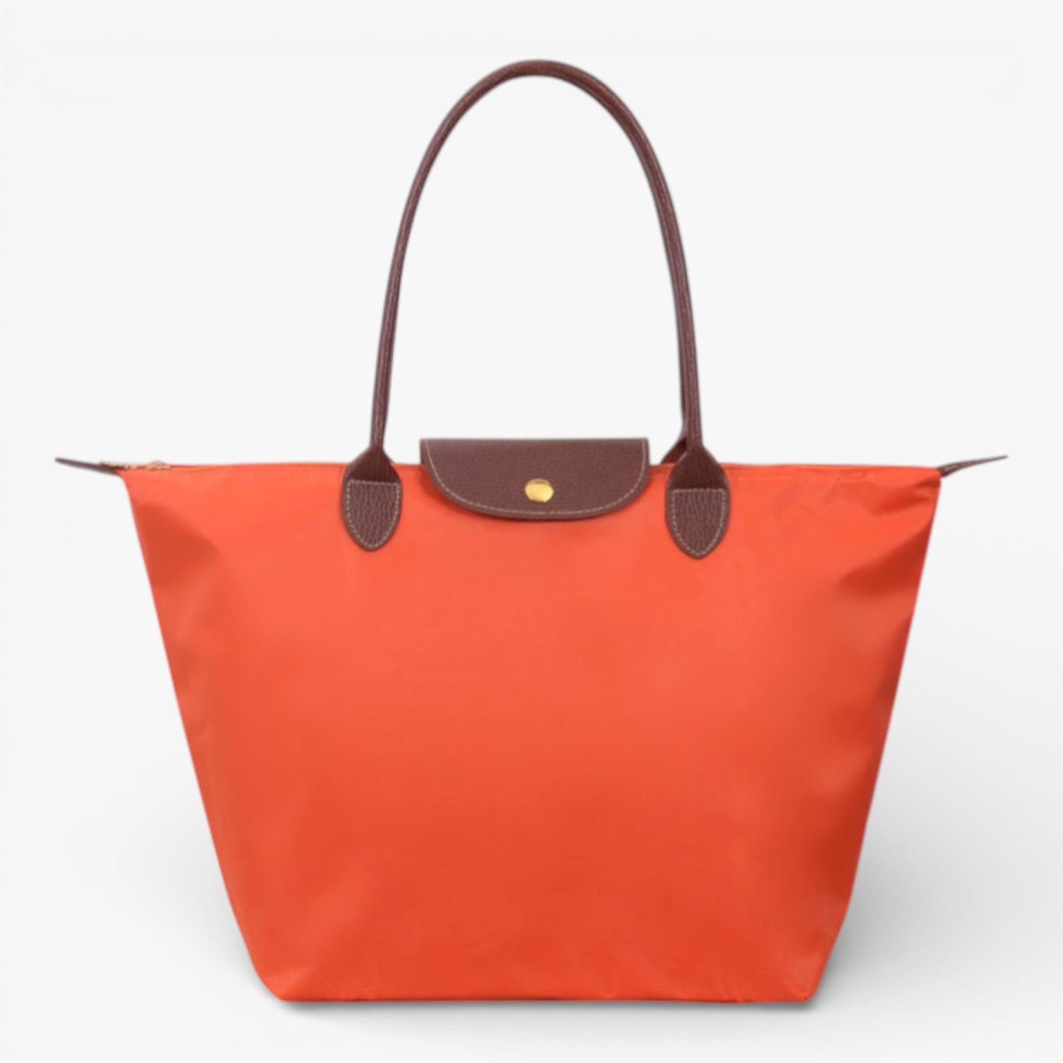 Water-Resistant Nylon Tote Bag with Leather Accents – Spacious Everyday Carry Purse for Work Travel Shopping | Thomler