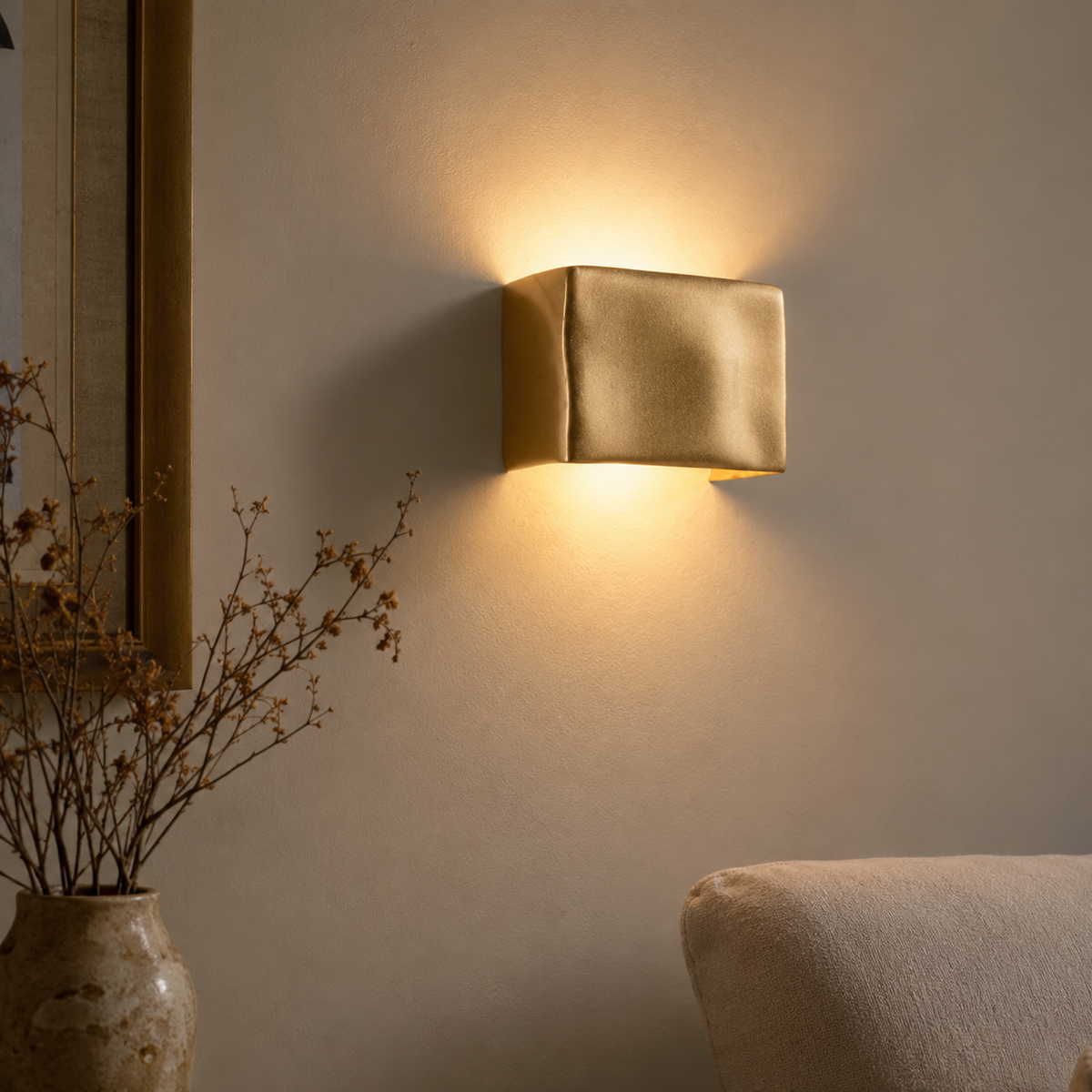 Architectural LED Sconce Bronze Finish Dual-Beam Modern Waterproof Fixture Indoor Outdoor Hallway Accent | Thomler
