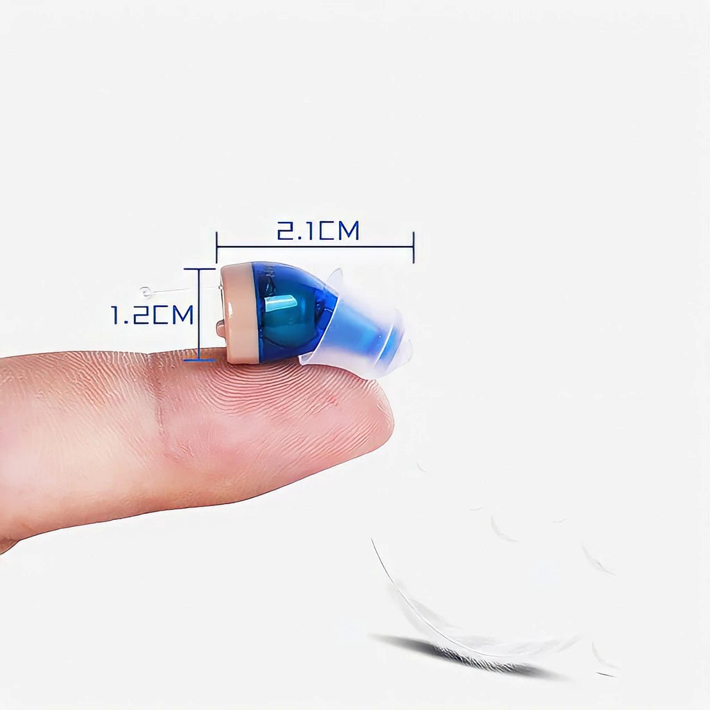 Rechargeable In-Ear Sound Amplifiers – Discreet Hearing Enhancement with Noise Reduction for Seniors & Adults with Mild to Moderate | Thomler