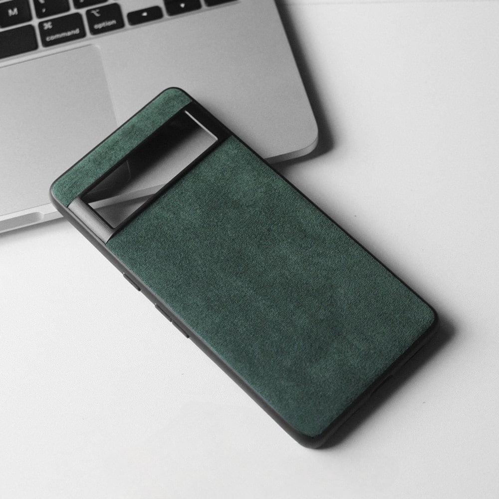 Google Pixel Protective Case Premium Microfiber Suede-Like Texture Shock Absorbing Raised Edge Camera Screen Protection Anti-Fingerprint | Thomler