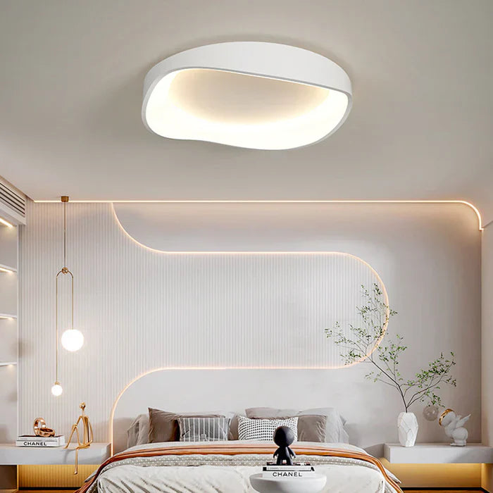 Ceiling Lamp Iron Acrylic 40.0 cm Dimmable Remote Control Bedroom Living Room LED Light Fixture | Thomler