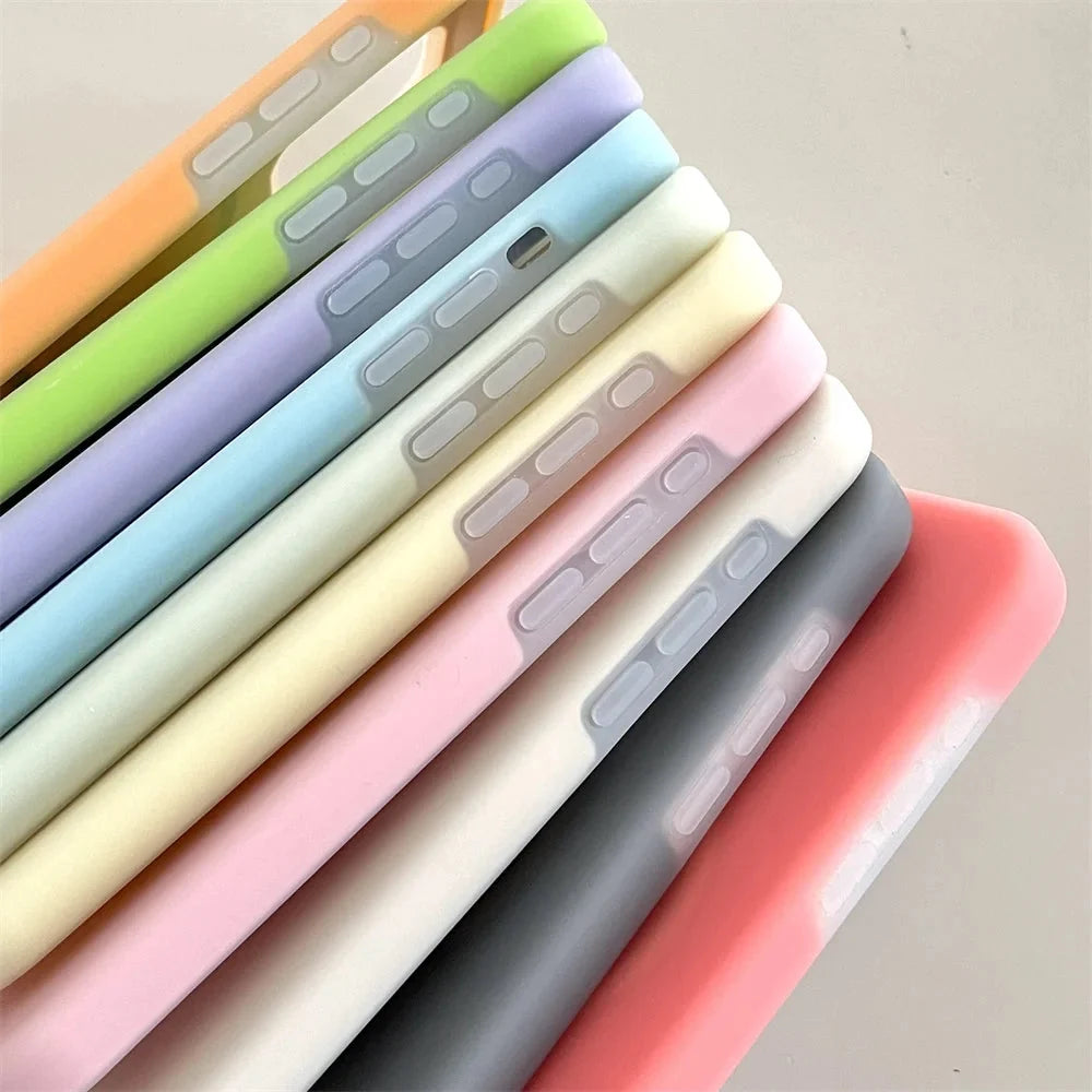 Silicone iPhone Case with Magnetic Ring Stand for 15 16 17 Pro Max | Thomler