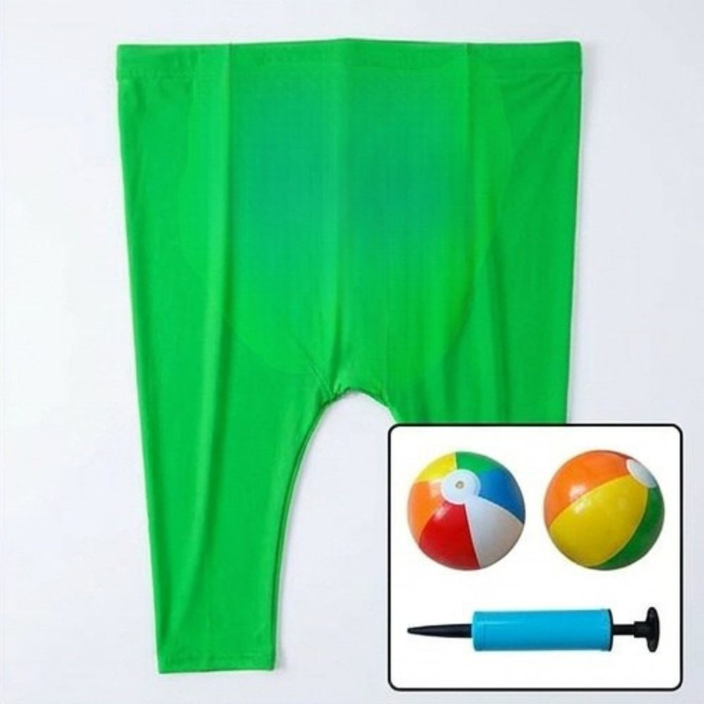 Oversized Wearable Catch-Basket Party Activity for Kids Adults Family Gatherings Backyard Indoor Outdoor Fun with Inflatable Balls Hand Pump | Thomler