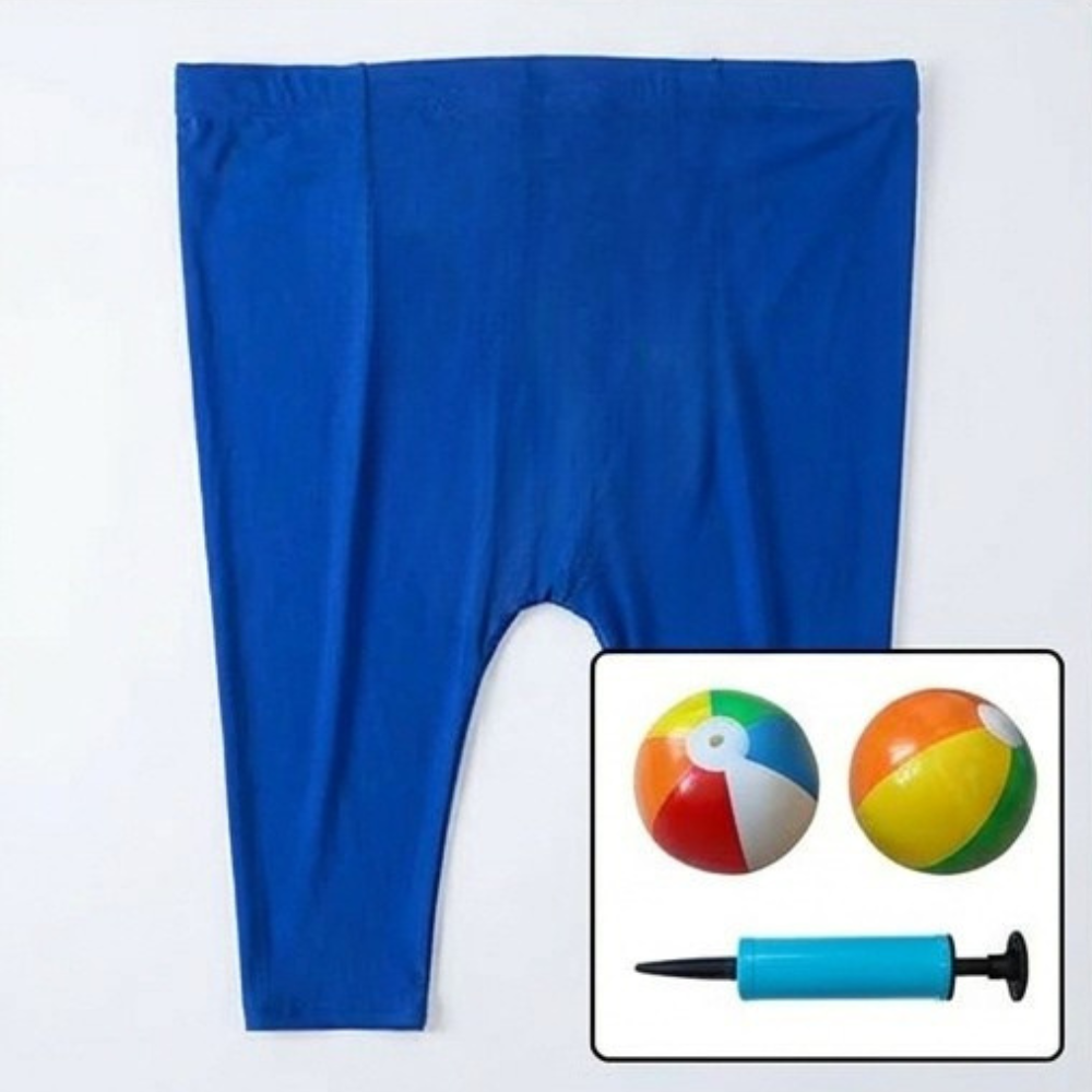 Oversized Wearable Catch-Basket Party Activity for Kids Adults Family Gatherings Backyard Indoor Outdoor Fun with Inflatable Balls Hand Pump | Thomler