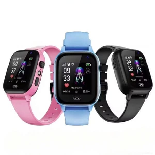 Kids GPS Smartwatch with Real-Time Location Tracking & Video Calling | Digital Watch for Children with SOS Button & Activity Monitor | Thomler
