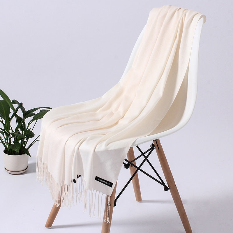 Women's Soft Polyester Winter Scarf – Cozy Wrap for Cold Weather, Multiple Wearing Styles | Thomler