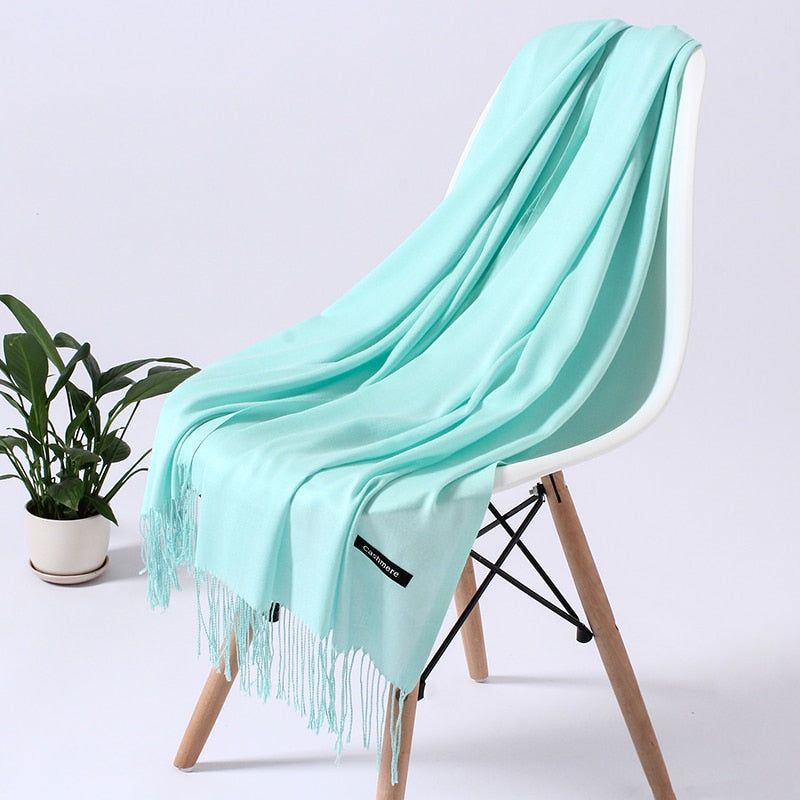 Women's Soft Polyester Winter Scarf – Cozy Wrap for Cold Weather, Multiple Wearing Styles | Thomler