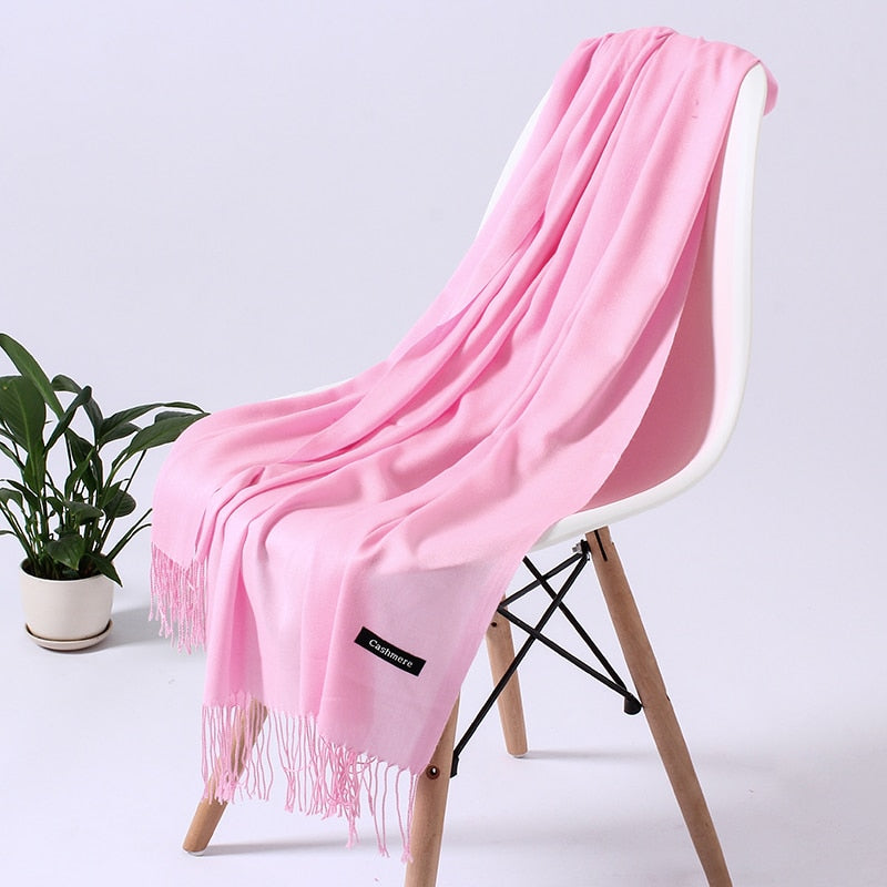 Women's Soft Polyester Winter Scarf – Cozy Wrap for Cold Weather, Multiple Wearing Styles | Thomler