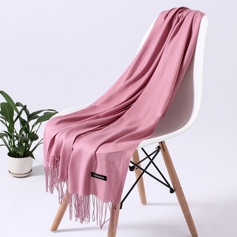 Women's Soft Polyester Winter Scarf – Cozy Wrap for Cold Weather, Multiple Wearing Styles | Thomler