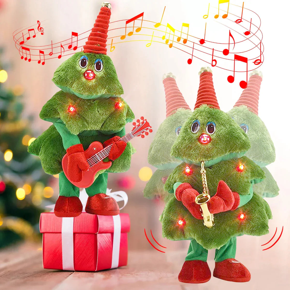 JazzTree - Tanzender und singender Weihnachtsbaum - 50% RABATT