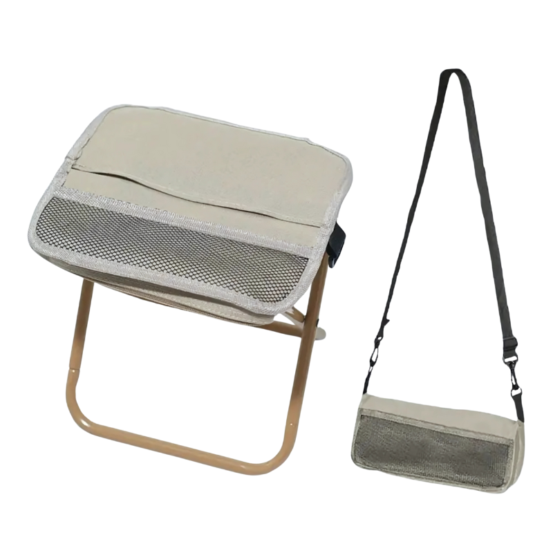 Portable Folding Camp Chair Ultralight Compact Outdoor Seat for Camping Hiking Festivals Beach Fishing Backpacking Yard Picnics | Thomler