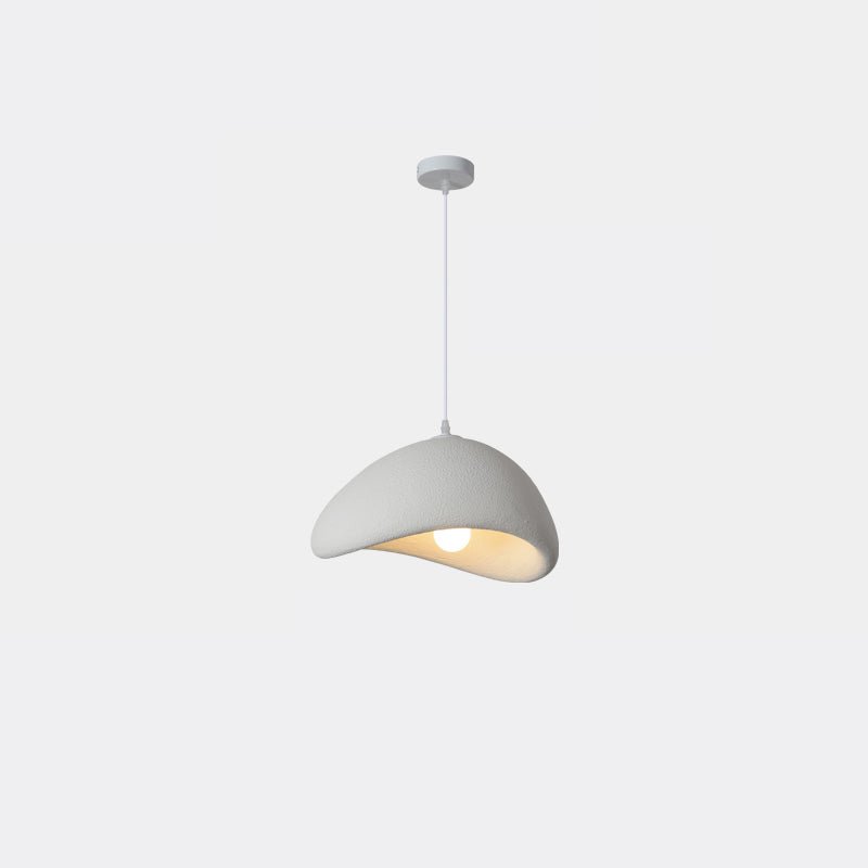 Moon Pendant Light LED 11.8 in Adjustable Grey White Indoor Ceiling Lamp | Thomler