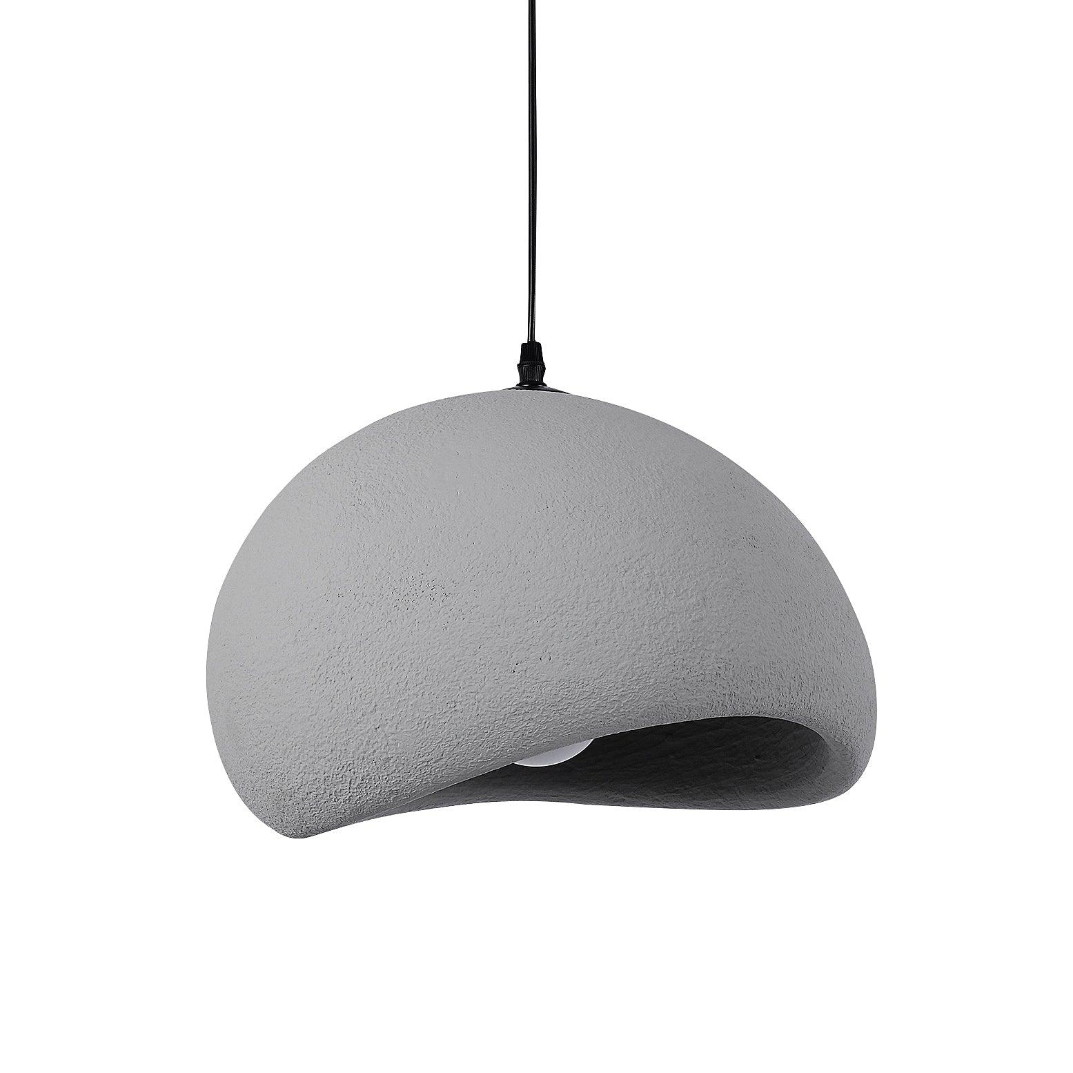 Khmara Pendant Light LED 11.8 in Grey Indoor Ceiling Lamp Adjustable Hanging | Thomler