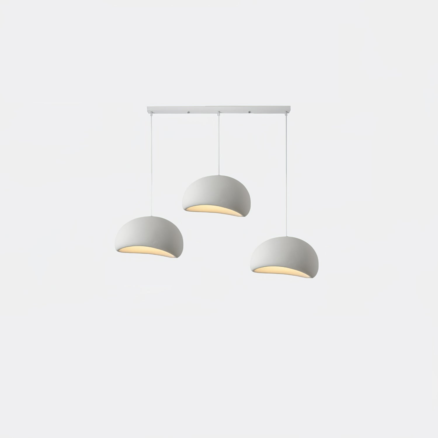 Khmara Pendant Light LED 11.8 in Grey Indoor Ceiling Lamp Adjustable Hanging | Thomler