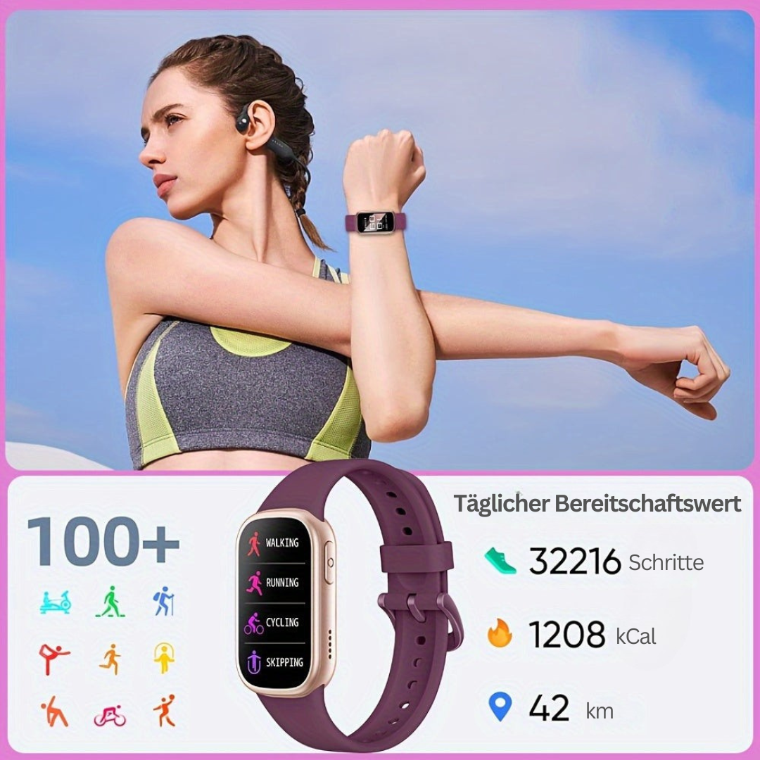 Kids' Fitness Tracker Watch with Phone Connectivity & IP68 Water Resistance for Active Children | Thomler