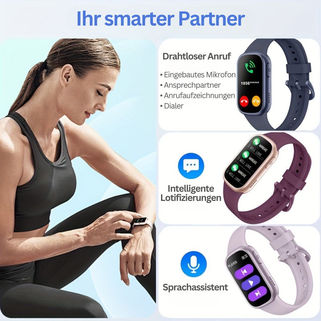 Kids' Fitness Tracker Watch with Phone Connectivity & IP68 Water Resistance for Active Children | Thomler