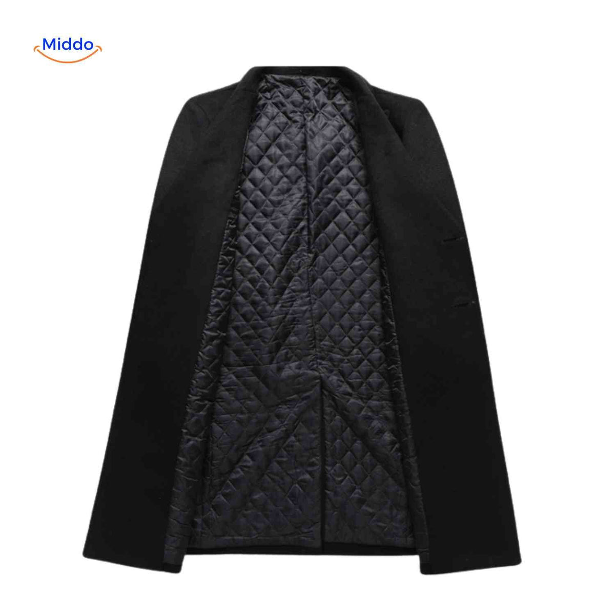 Premium Wool Overcoat – Full-Length British Heritage Topcoat for Men | Thomler